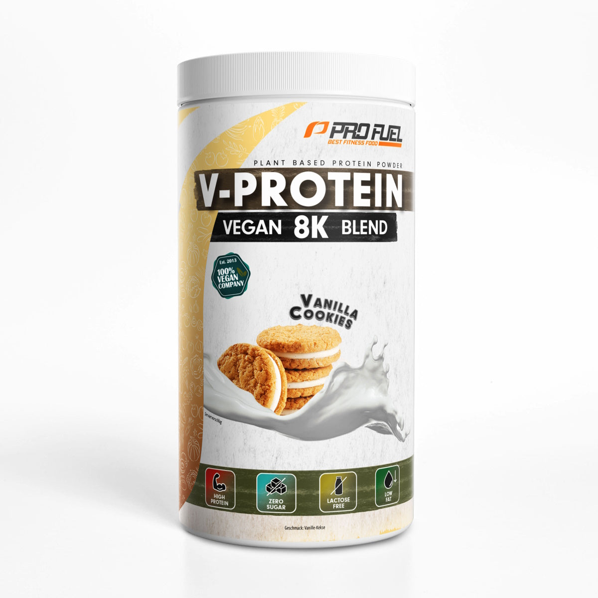 PROFuel - V-Protein Vegan 8K Blend - 100% Vegan Protein - 1000G - 5 smagsvarianter