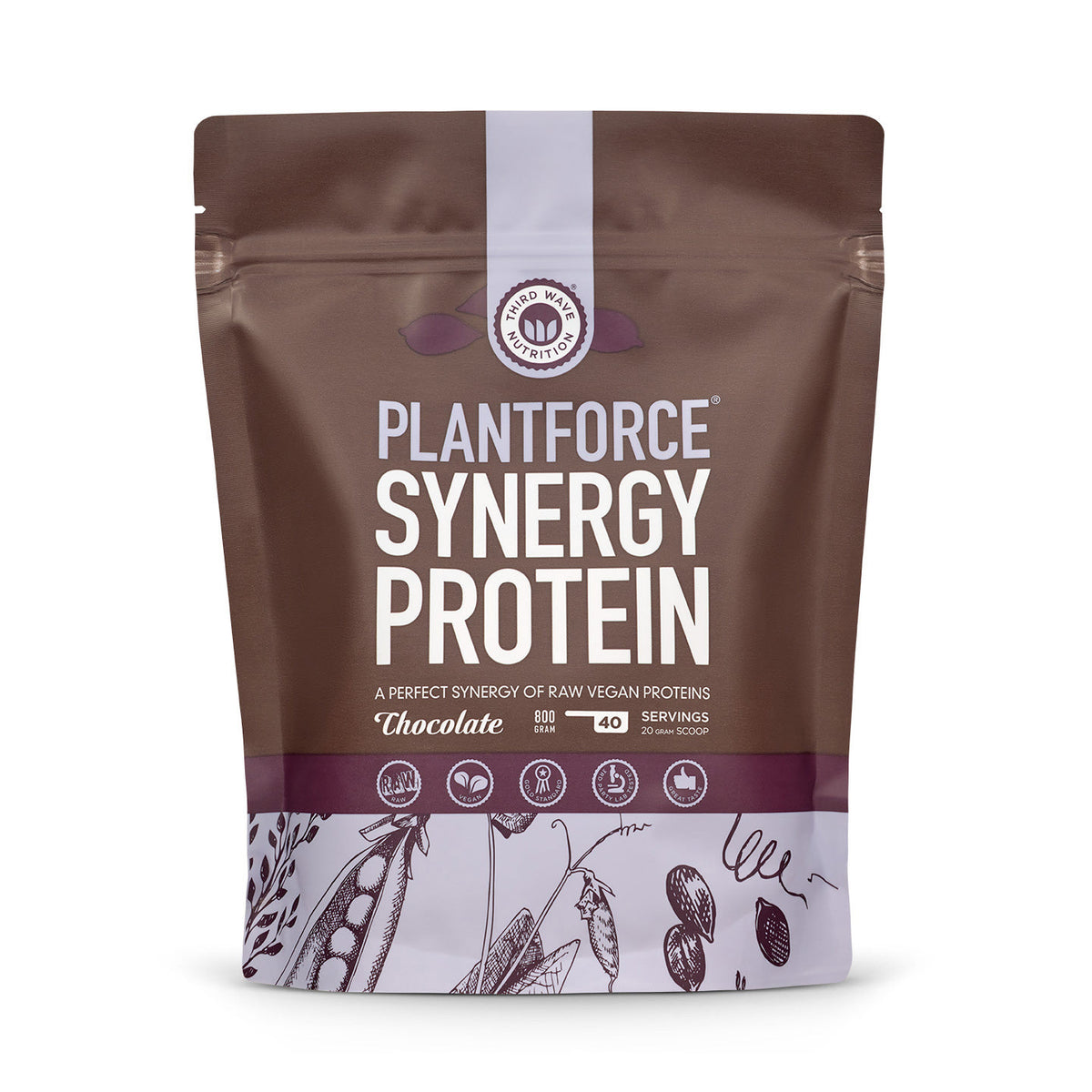 PLANTFORCE - SYNERGY PROTEIN - 20G - smagsprøve