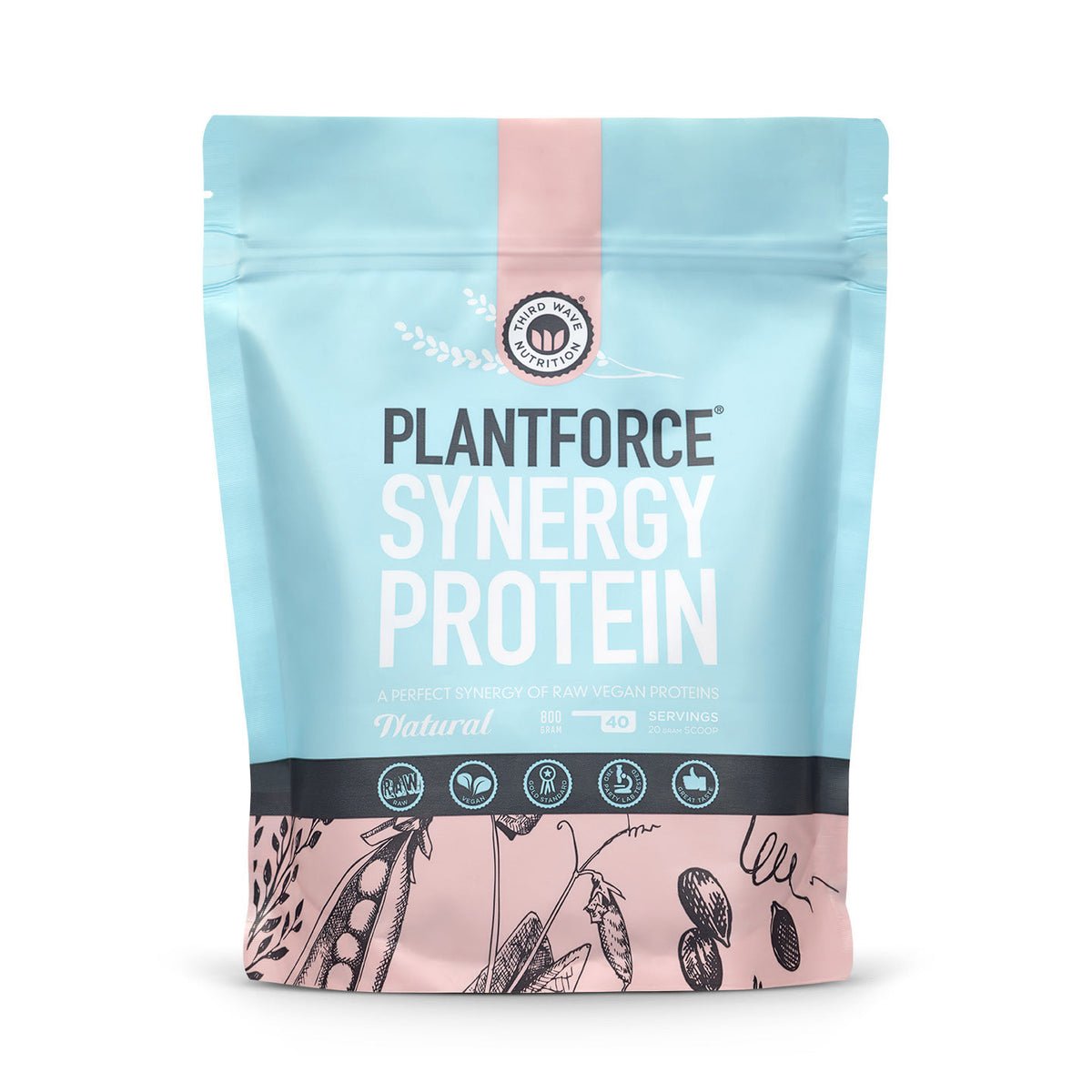 PLANTFORCE - SYNERGY PROTEIN - 20G - smagsprøve