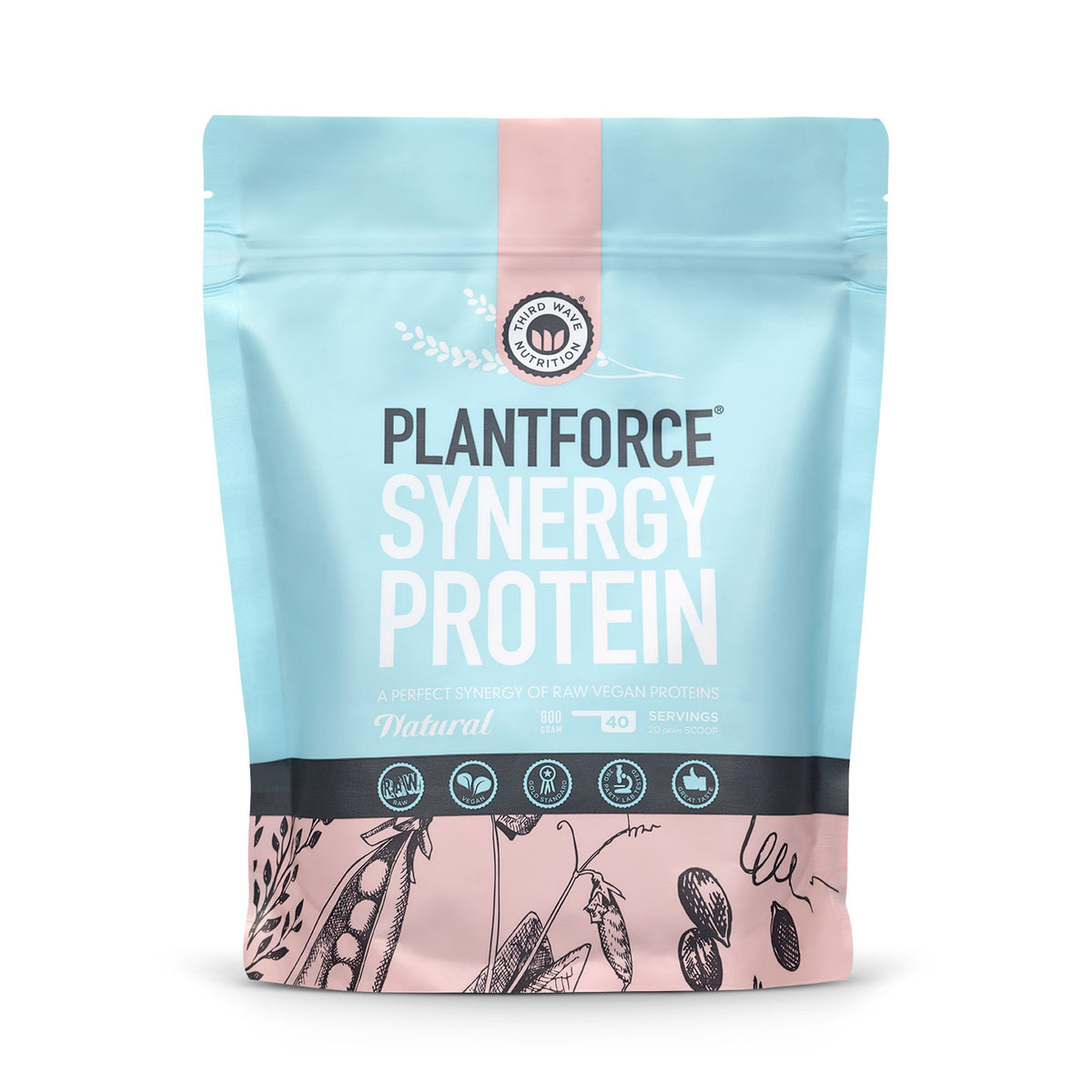 PLANTFORCE - SYNERGY PROTEIN - 800G