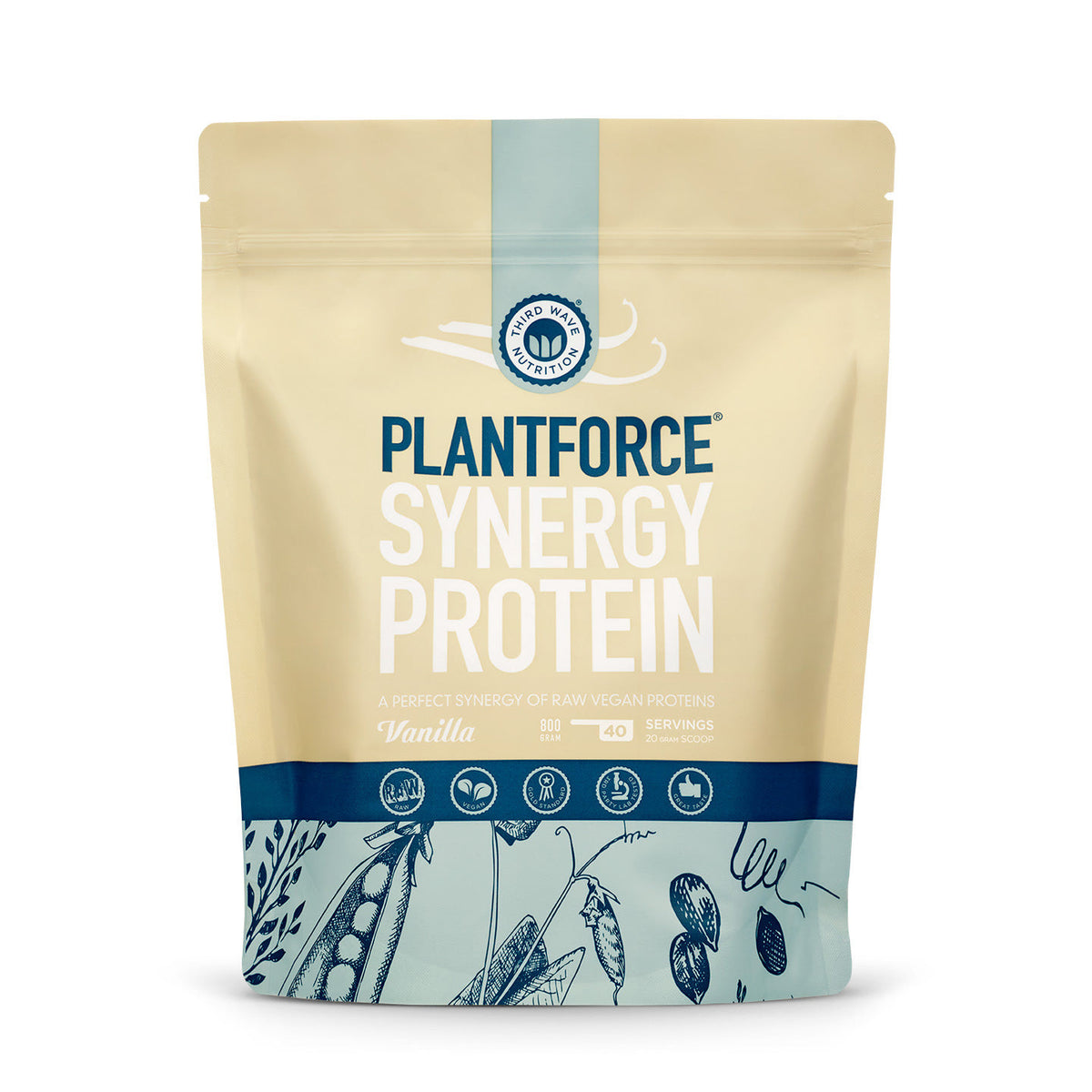 PLANTFORCE - SYNERGY PROTEIN - 20G - smagsprøve