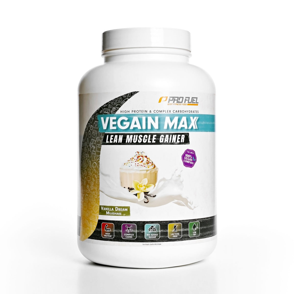 PROFuel - VEGAIN MAX - 100% Vegan Protein - 3000G - 4 smagsvarianter