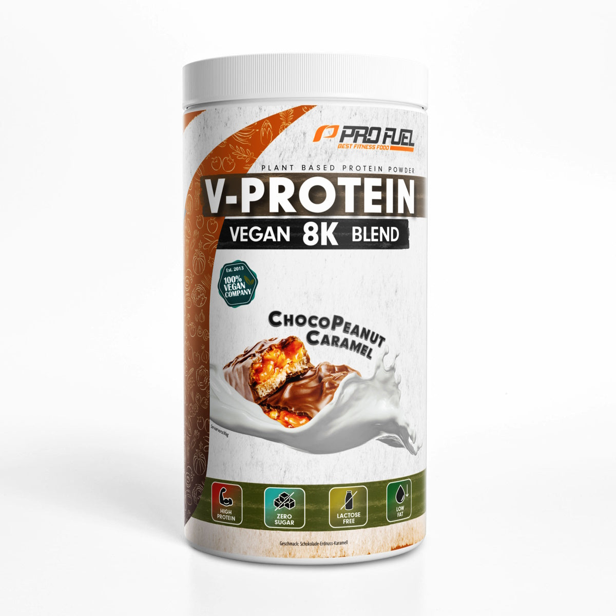 PROFuel - V-Protein Vegan 8K Blend - 100% Vegan Protein - 1000G - 5 smagsvarianter