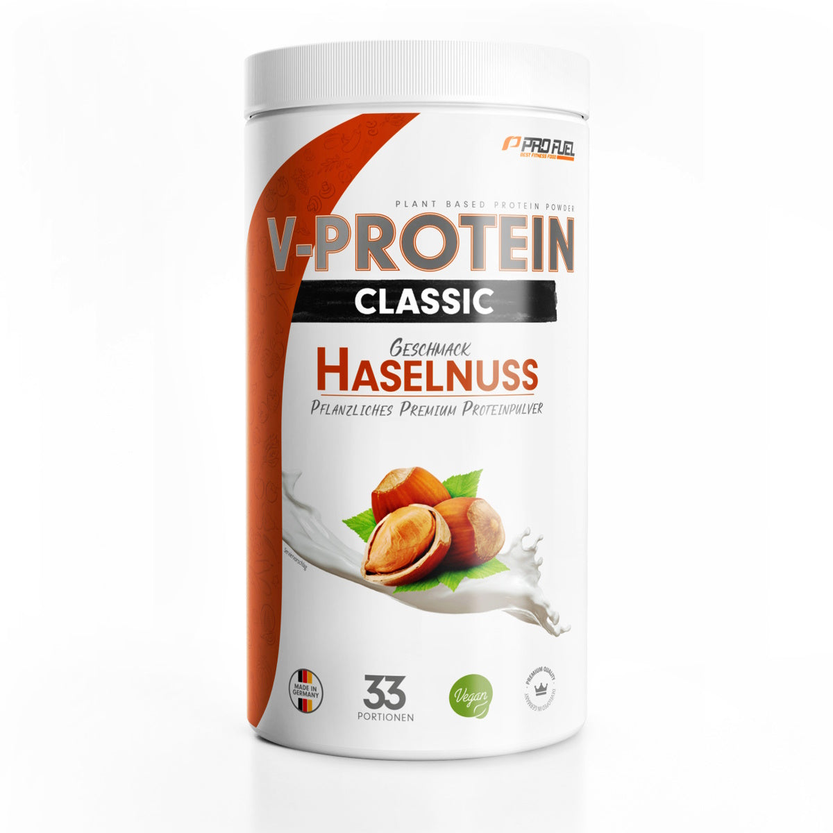 PROFuel - V-Protein Classic - 100% Vegan Protein - 1000G - 6 smagsvarianter