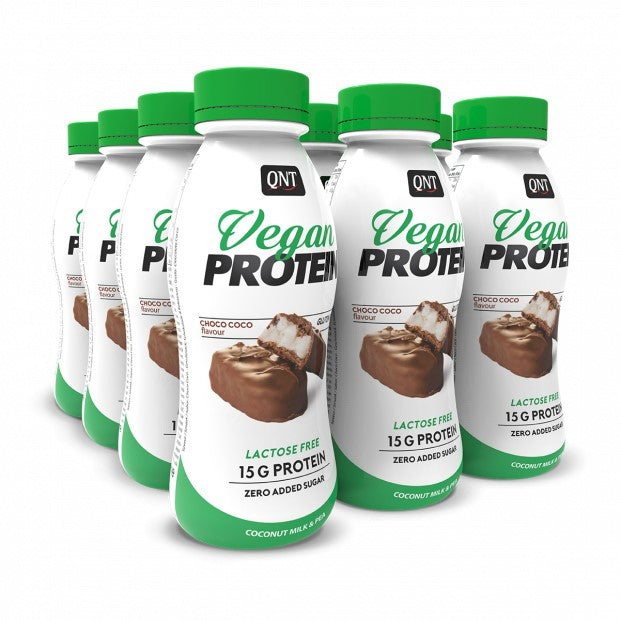 QNT - Vegansk Protein Shake - Choko-Kokos