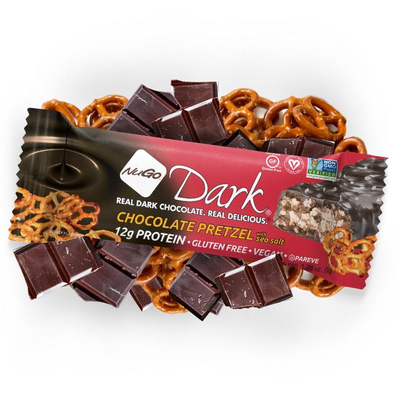 NuGo - Dark Proteinbar - Æske (12 stk.)