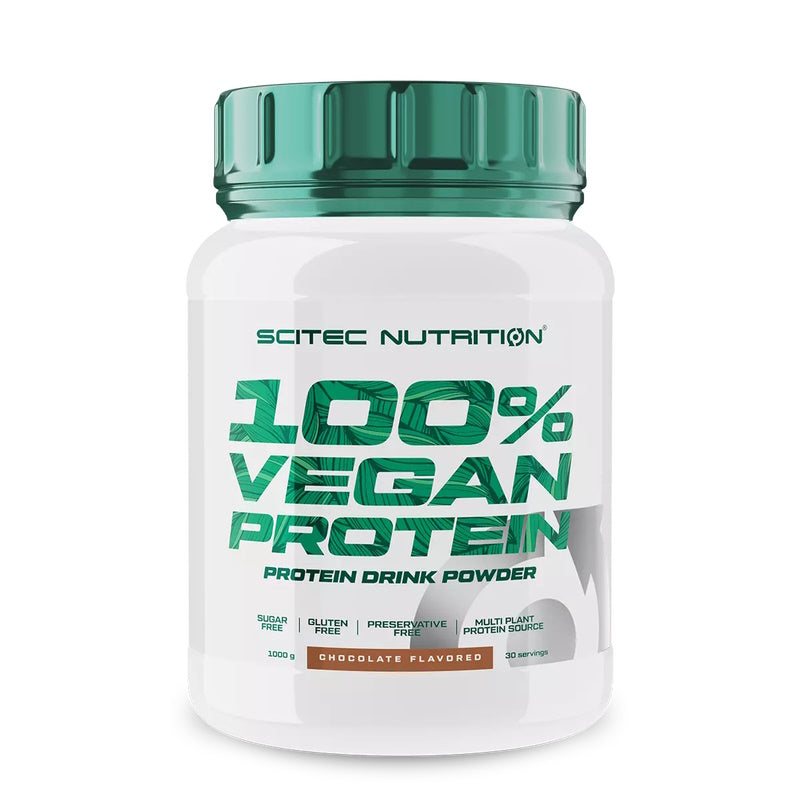 Scitec Nutrition - 100% Vegan Protein - 1000G - 5 smagsvarianter
